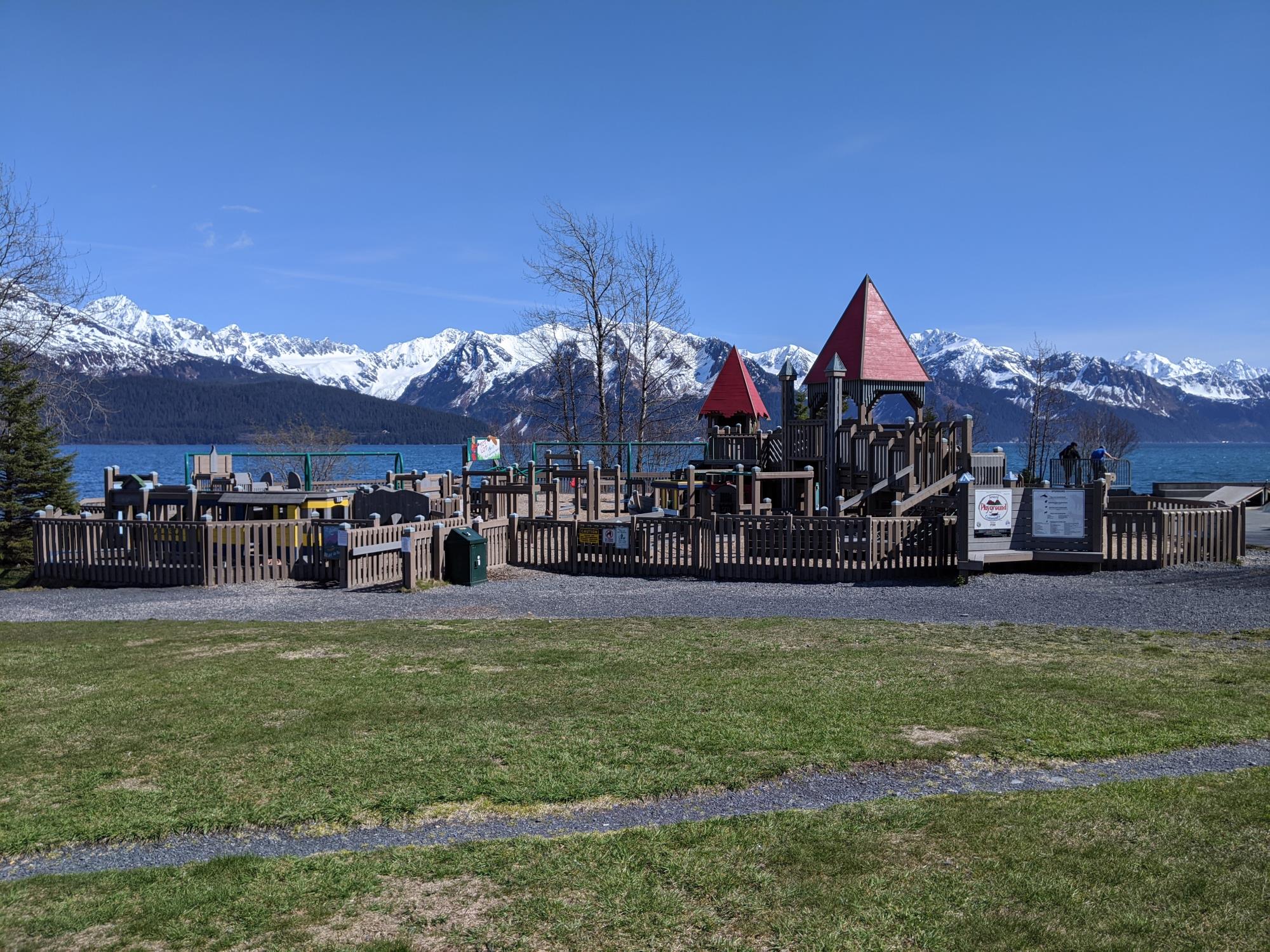 waterfront playground